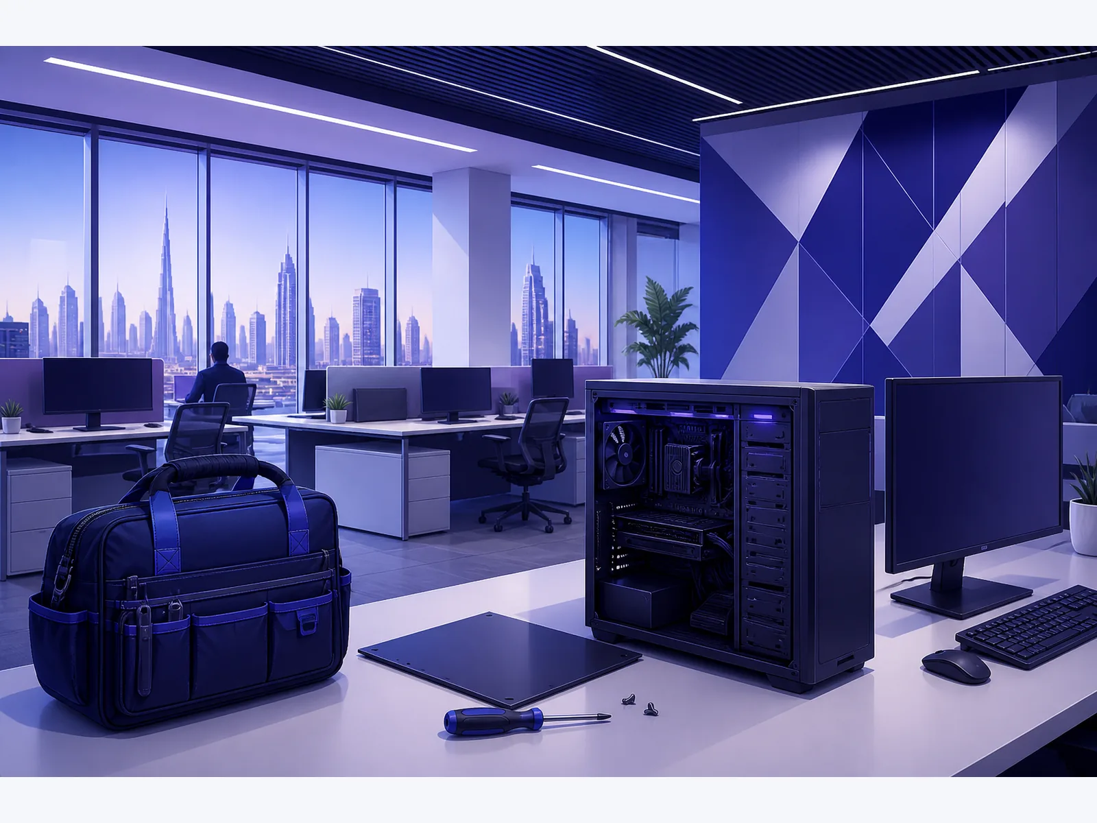 Same-day IT engineer for a Dubai office